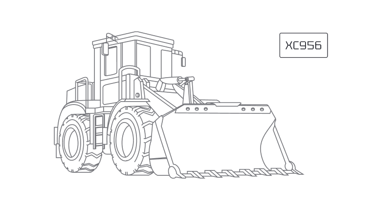 Фронтальный погрузчик XCMG XC956